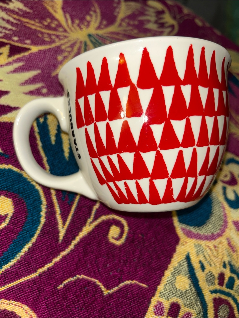 Starbucks collectible mug red/white preloved - Picture 7 of 7